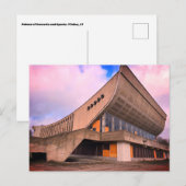 Palace of Concerts & Sports - Vilnius, Lithuania シーズンポストカード (正面/裏面)