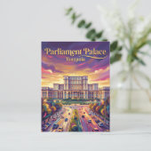 Palace of the Parliament Romania ポストカード (スタンド正面)