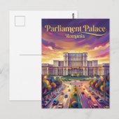 Palace of the Parliament Romania ポストカード (正面/裏面)