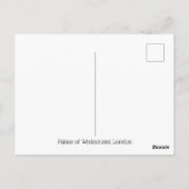 Palace of Westminster  ポストカード (裏面)
