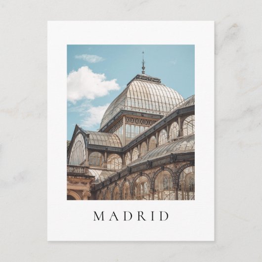 Palacio de Cristal del Retiro, Madrid  ポストカード (正面)