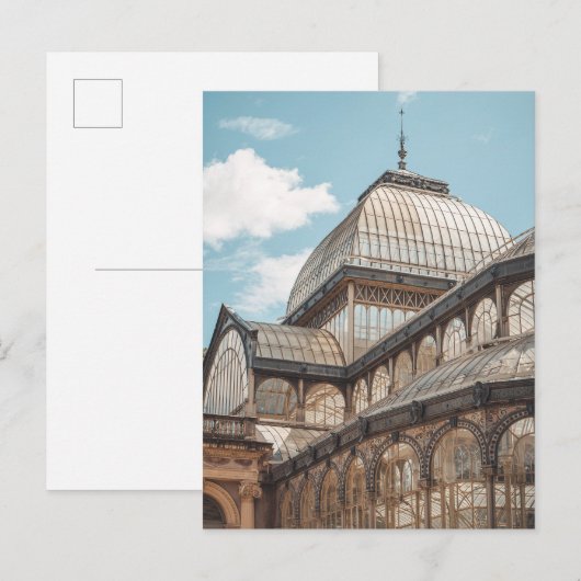 Palacio de Cristal del Retiro, Madrid ポストカード (正面/裏面)