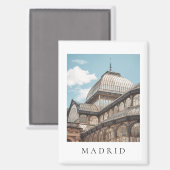 Palacio de Cristal del Retiro, Madrid  マグネット (正面/裏面)