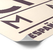 Palacio De Cristal Poster Bold Geometry and Calm ポスター (角)