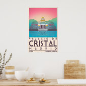 Palacio De Cristal Poster Bold Geometry and Calm ポスター (キッチン)