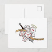 Paladin Dice Design シーズンポストカード (正面/裏面)