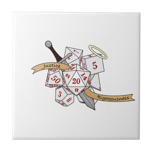 Paladin Dice Design タイル (正面)