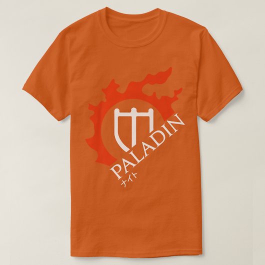 Paladin - For Warriors of Light & Dark Premium Tシャツ (デザイン正面)