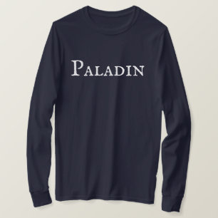 "Paladin" RPG卓上競技男子Tシャツ Tシャツ