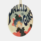 Palais de GlaceのチャンピオンElysees、パリ1894年(colo セラミックオーナメント (右)