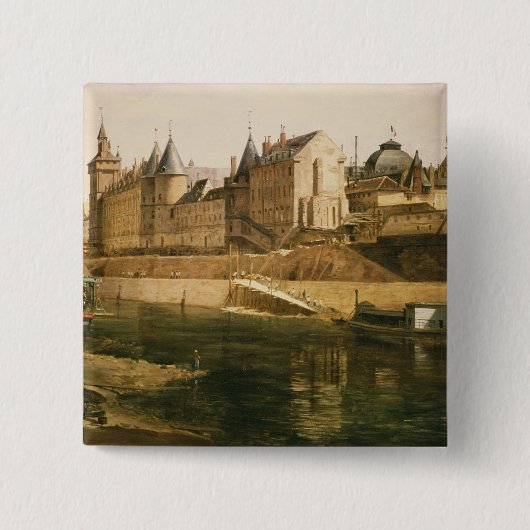 Palais de Justice 缶バッジ (正面)