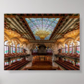 Palais de la Musica Catalana ポスター (正面)