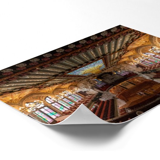 Palais de la Musica Catalana ポスター (角)