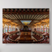 Palais de la Musica Catalana ポスター (正面)