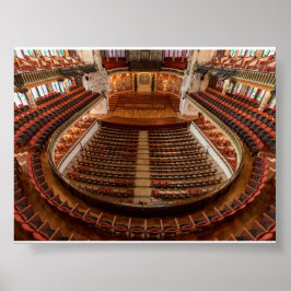 Palais de la Musica Catalana ポスター