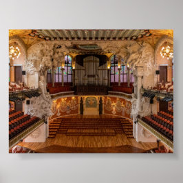 Palais de la Musica Catalana ポスター