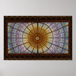 Palais de la musica catalana poster ポスター