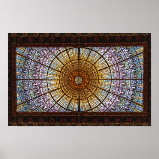 Palais de la musica catalana poster ポスター (正面)