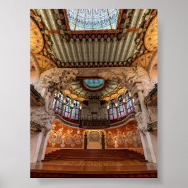 Palais de la musica catalana poster ポスター