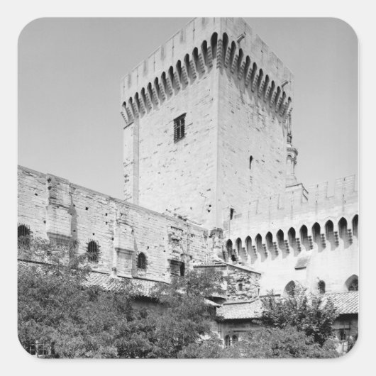 Palais des Papes、ベネディクトのPalais Vieux XII スクエアシール (正面)