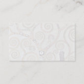 Palais Stocletのフリーズのためのデザイン 名刺 (裏面)