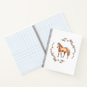 Palamino Horse Notebook ノートブック (内部)