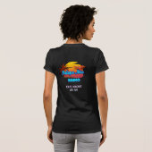 Palapa Macのラジオ(女性)のヴィンテージのTシャツ Tシャツ (裏面フル)