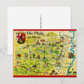 Palatinate on the Rhine - Germany Postcard ポストカード (正面/裏面)