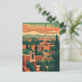 Palatine Hill,ローマ,イタリア遺跡芸術 ポストカード (スタンド正面)