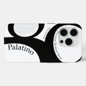 Palatino Typography Demo Case-Mate iPhoneケース (裏面 (横))