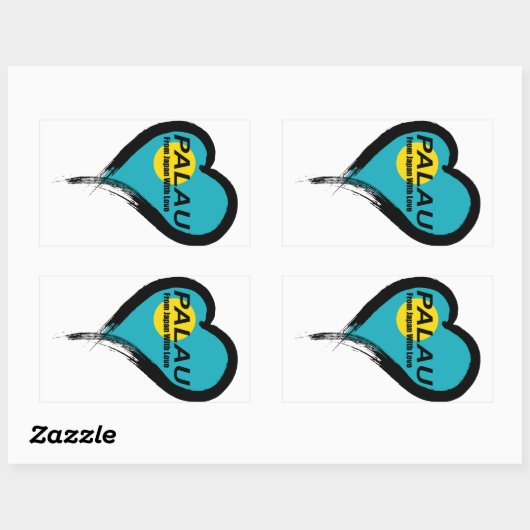 palau 長方形シール (シート)