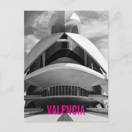 Palau de les Arts Reina Sofia, Valencia シーズンポストカード (正面)