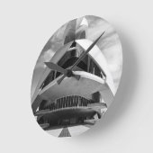 Palau de les Arts Reina Sofia, Valencia ラウンド壁時計 (傾斜)