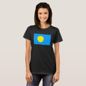 Palau Flag pride Palauan Roots inside Palau Tシャツ (正面フル)