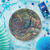 Palawanの孔雀のキジの鳥の動物の紙皿 ペーパープレート (パーティー)