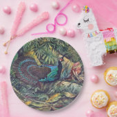 Palawanの孔雀のキジの鳥の動物の紙皿 ペーパープレート (パーティー)