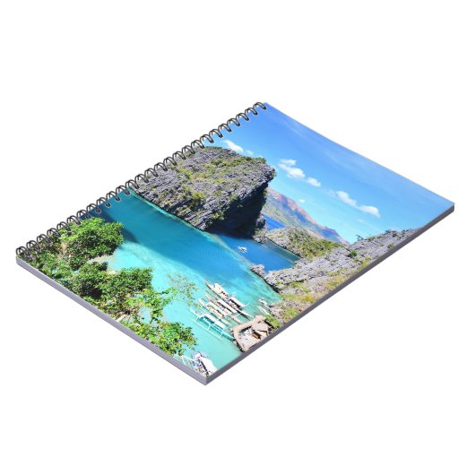 Palawan Lagoon, Philippines ノートブック (左側)