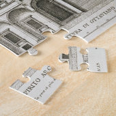 「Palazziディディミアムローマ」からのPalazzo di Santo Spirito、 ジグソーパズル (側面)