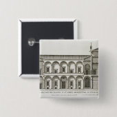 「Palazziディディミアムローマ」からのPalazzo di Santo Spirito、 缶バッジ (正面&裏面)