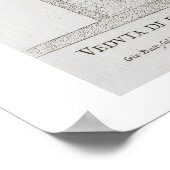 「Palazzi di Roma」よりPalazzo di Santo Spirtoへ ポスター (角)