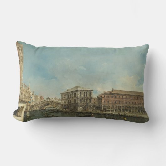 Palazzoのdei CamerlenghiのRialto橋 ランバークッション (正面)