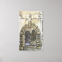 Palazzo Barberi, Montauro, Italy キャンバスプリント