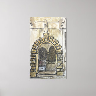 Palazzo Barberi, Montauro, Italy キャンバスプリント