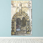 Palazzo Barberi, Montauro, Italy キャンバスプリント (インサイチュ (ウッドフロア))