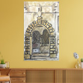 Palazzo Barberi, Montauro, Italy キャンバスプリント (インサイチュ (リビング))