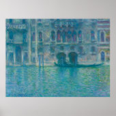 Palazzo da Mula, Venice (1908)by Claude Monet ポスター (正面)