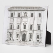 Palazzo del Collegio deプロパガンダファイド、'Palから フォトプラーク (側面)