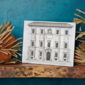 Palazzo del Collegio deプロパガンダファイド、'Palから フォトプラーク (側面)