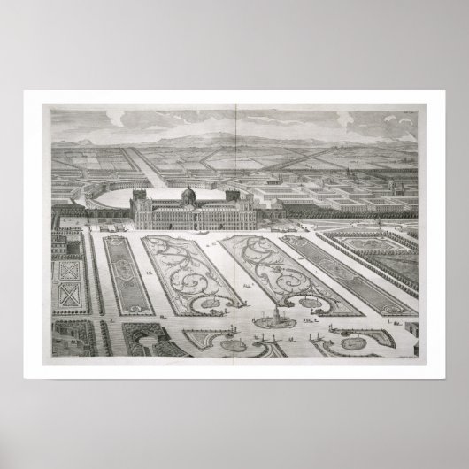Palazzo di Caserta, from 'Dichiarazione dei Disegn ポスター (正面)