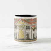 Palazzo di Teodorico、527-99の正面 ツートーンマグカップ (中央)